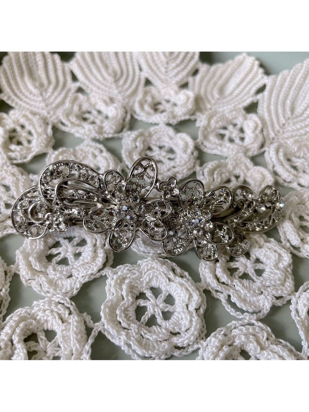 Large Rhinestone Hair Clip